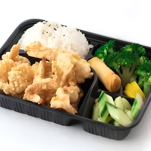 Crispy Shrimp Bento 黄金炸虾便当