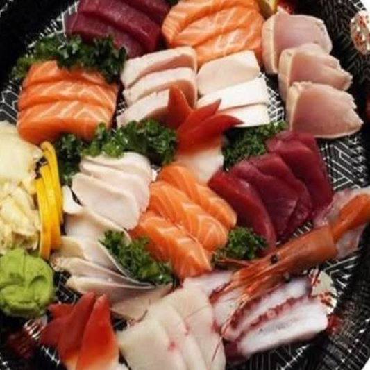 Assorted Sashimi (50 pcs) Party Tray