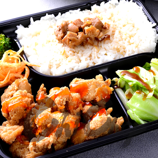 Popcorn Chicken Bento 盐酥鸡便当