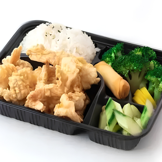 Crispy Shrimp Bento 黄金炸虾便当