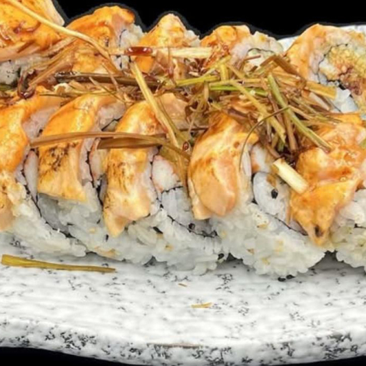 Fire Dragon Roll (Torch Salmon) (8 pcs)