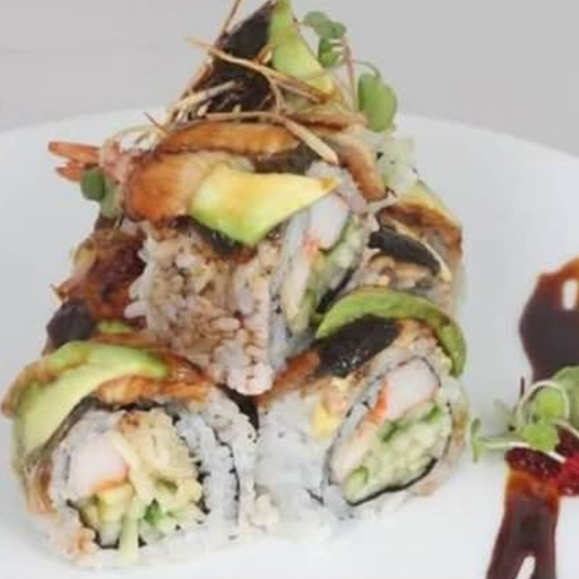 Black Dragon Roll (8 pcs)