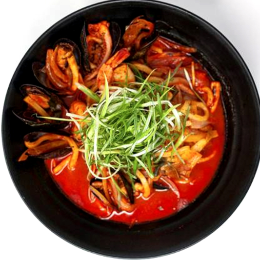 Spicy Seafood Soup (해물짬뽕)