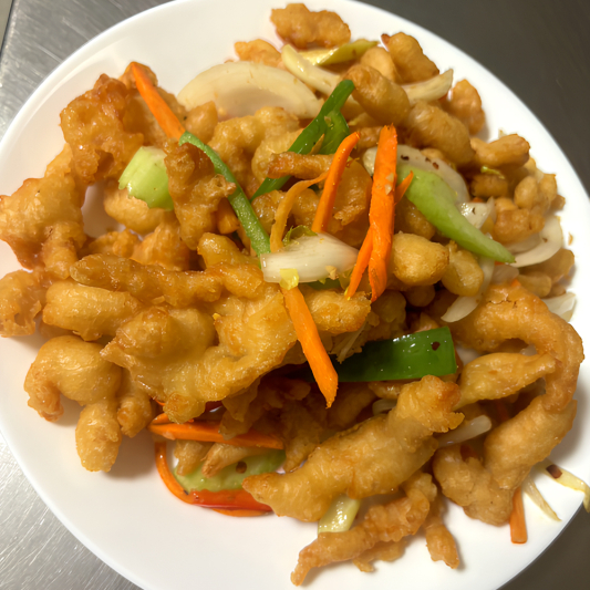 44. Salt & Pepper Shredded Chicken