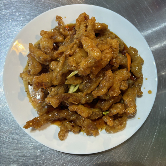 32. Ginger Fried Beef 