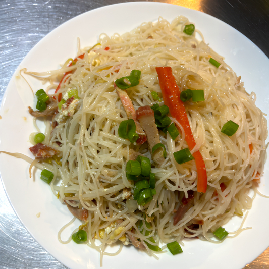 93. BBQ Pork with Rice Noodles