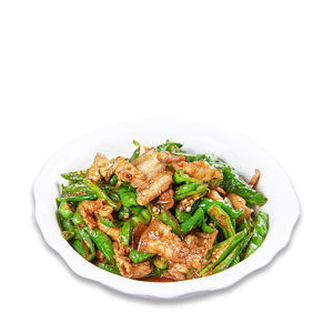 Country-Style Stir-Fried Pork 农家小炒肉