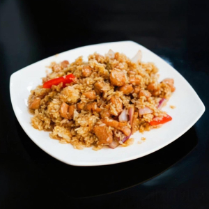 Beef Skewer Fried Rice 烤牛肉串炒饭