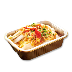 Baby Bok Choy in Foil 锡纸娃娃菜