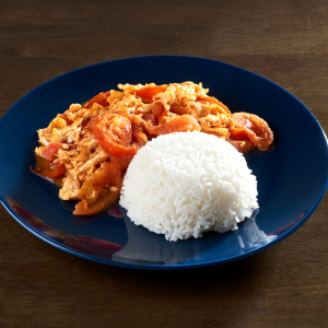 Scrambled Eggs with Tomatoes Combo 西红柿炒蛋盖饭