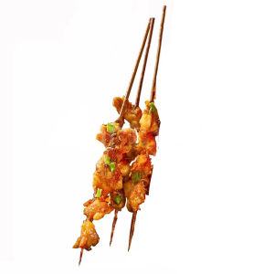 Grilled Chicken Cartilage Skewers (4 pcs) 烤脆香鸡脆骨(4串)
