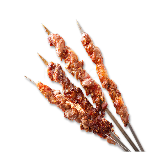 Signature Grilled Beef Skewers (4 pcs) 鲜香秘制烤牛肉串(4串)