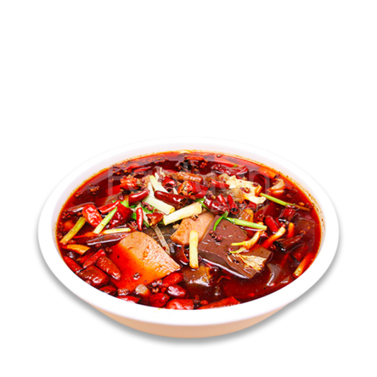 Chongqing Spicy Hotpot with Blood Curd 毛血旺