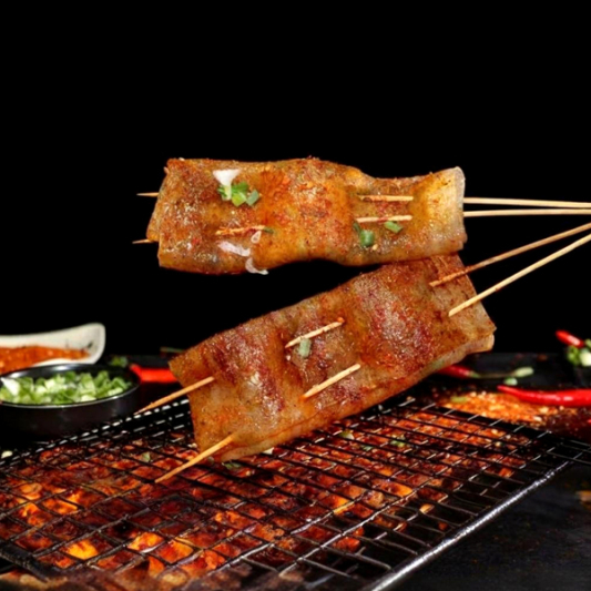 Juicy Grilled Meat Skewers 特色多肉大苕皮(2串)