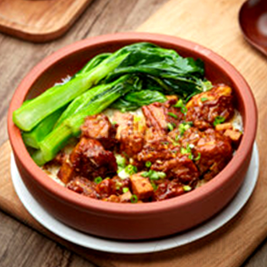 Taro Pork Ribs Rice Bowl 香芋排骨盖饭