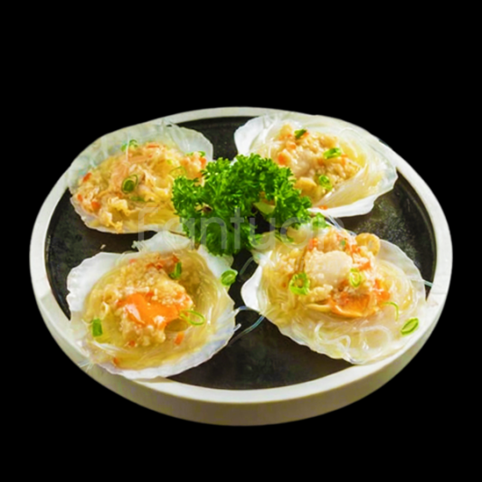 Grilled Scallops with Vermicelli 烤特色粉丝扇贝