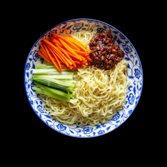Noodles with Soybean Paste 炸酱面