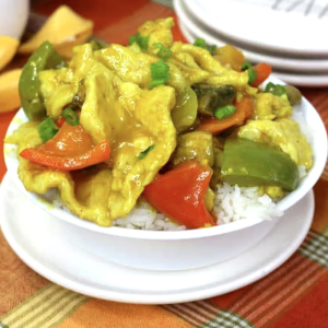 23. Curried Chicken