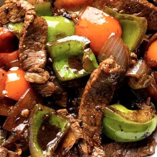 19. Beef with Black Bean Sauce
