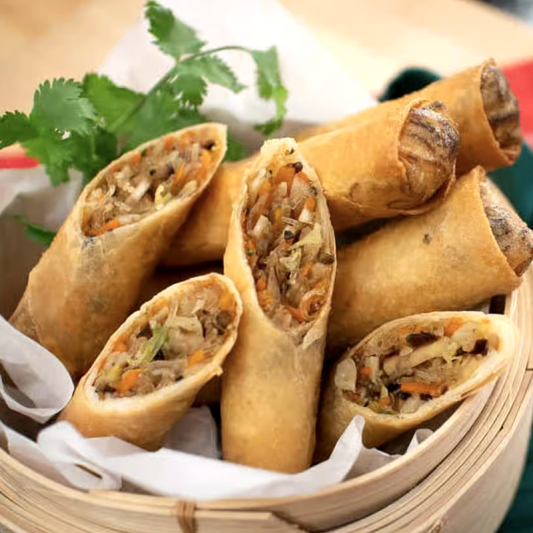 02. Meat Spring Rolls (4 pcs)