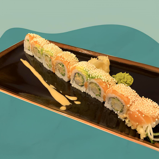 Orange Snow Roll (8 pcs)