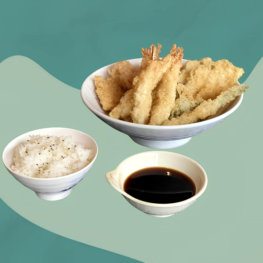 Shrimp (5 pcs) and Vegetable Tempura Dinner