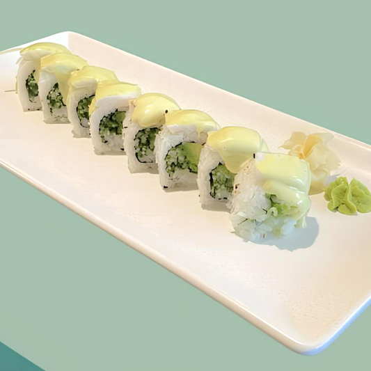 Green Kizami Butterfish Roll (8 pcs)