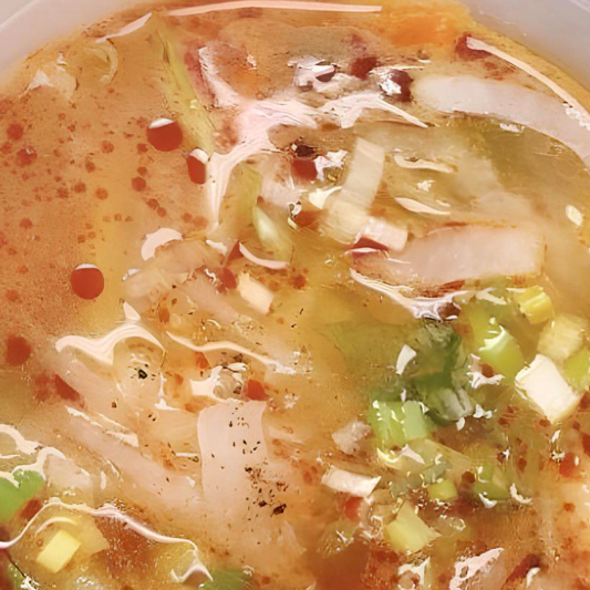 Thai Style Hot and Sour Veggie Soup