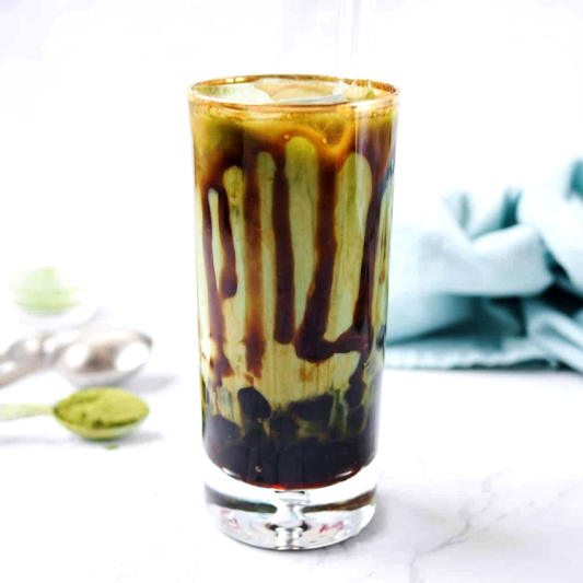 Brown Sugar Matcha Oat Milk