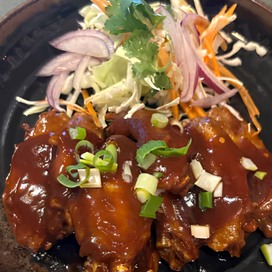 Chicken Wings (8 pcs) Peek Gai Tod Nam Pla