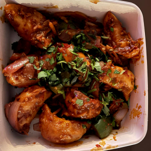 Chilli Chicken Momos