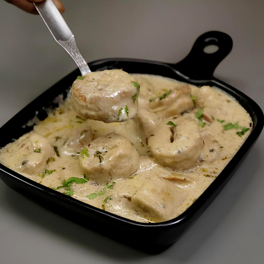 Creamy Chilli Soya Chaap