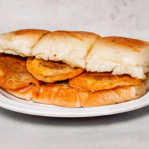 Double Shami Kabob Burger