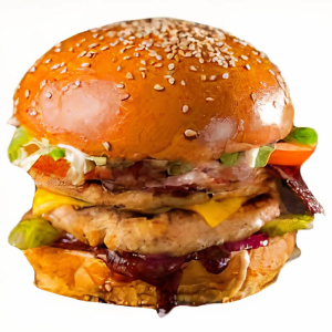 Double Chicken Burger