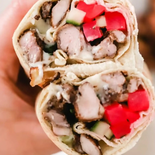 Pocket Chicken Shawarma