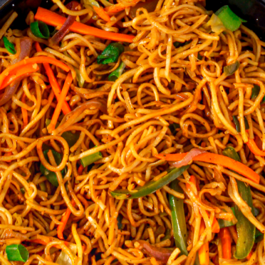Vegetable Hakka Noodles