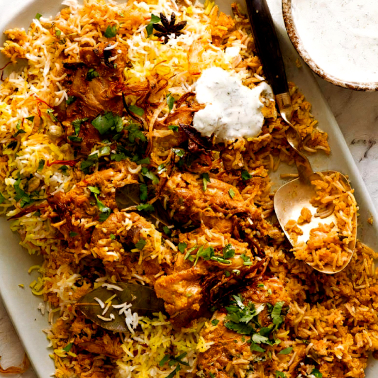 Boneless Chicken 65 Biryani Family Pack