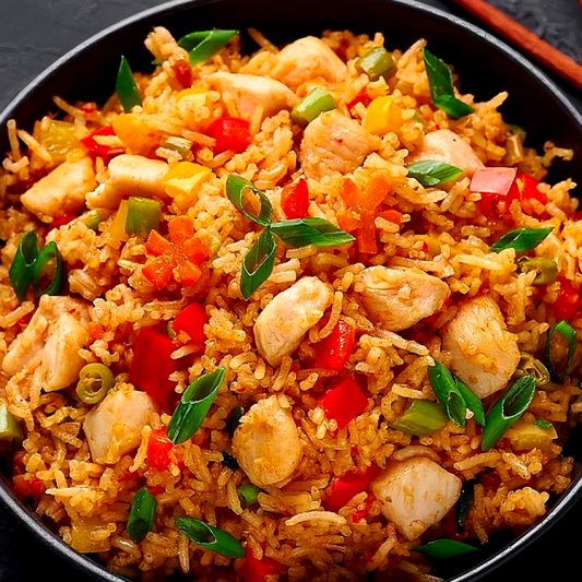 Chicken Szechuan Rice