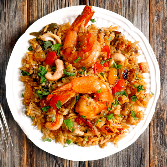 Shrimp Biryani