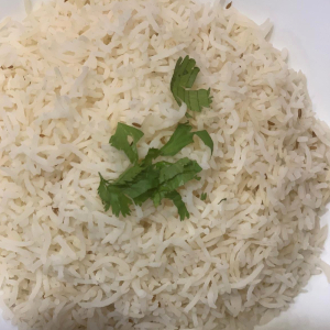 15. Plain Basmati Rice