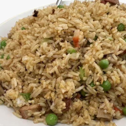 BBQ Pork Fried Rice 叉烧炒饭