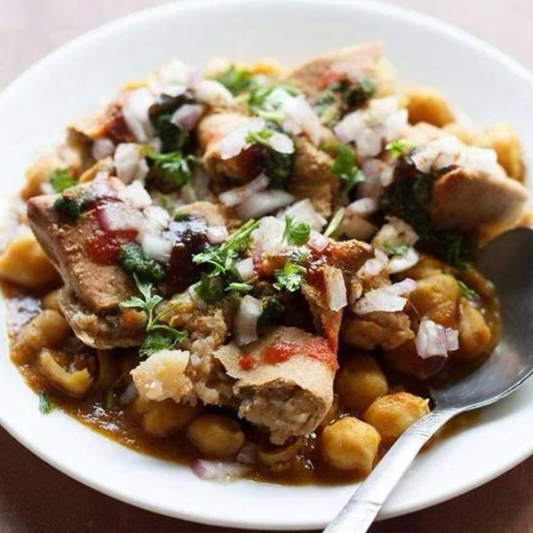 Vegetable Samosa with Chana