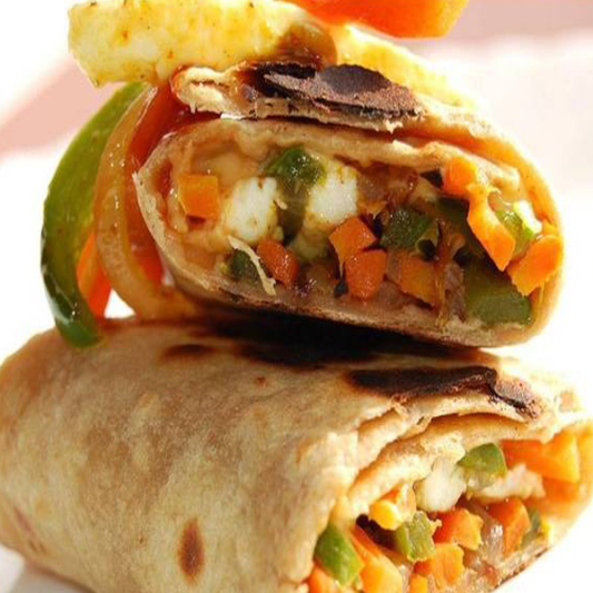 Vegetable Kathi Roll