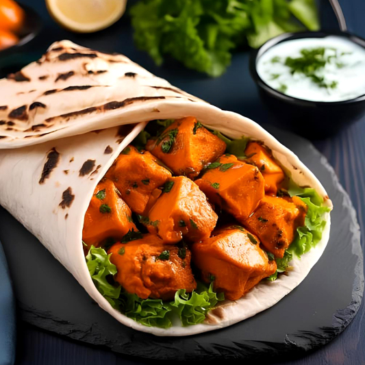 Butter Chicken Wrap