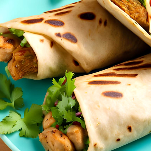 Chicken Seekh Kebab Wrap