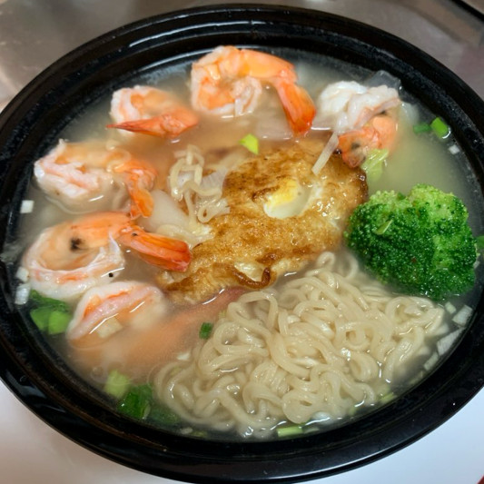 804. Ramen aux crevettes / Shrimp Ramen