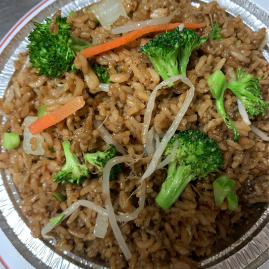 702. Riz frit aux légumes / Fried Rice with Vegetables