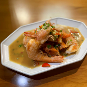 Spicy Soy Butter Shrimp