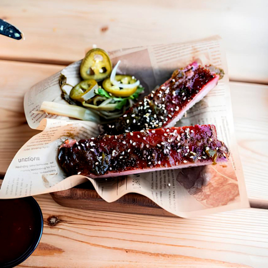 Smoked Pork Side Ribs (2 pcs)
