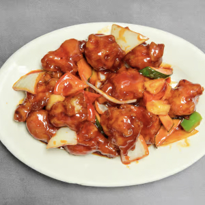 43. Poulet aux ananas / 43. Pineapple Chicken